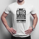 Hrdý otec super syna narodeného v septembri - pánske tričko s potlačou
