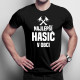 Najlepší hasič v obci - pánske tričko s potlačou