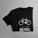 Viac ako bicykel milujem len svoju ženu - pánske tričko s potlačou