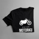 Viac ako motorku milujem len svoju ženu - pánske tričko s potlačou