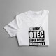Hrdý otec super dcéry narodenej v júni - pánske tričko s potlačou