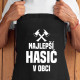 Najlepší hasič v obci - zástera s potlačou