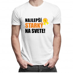 Najlepší starký na svete - pánske tričko s potlačou