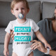 Pekný po mame, múdry po otcovi - body s potlačou