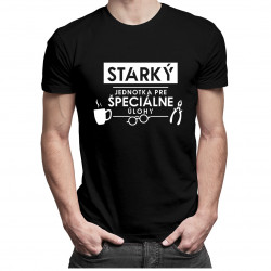 Starký - jednotka pre špeciálne úlohy - pánske tričko s potlačou