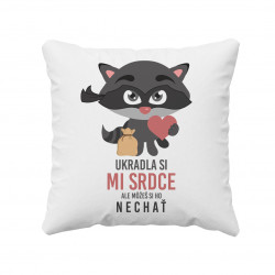 Ukradla si mi srdce, ale môžeš si ho nechať - vankúš s potlačou