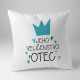 Jeho veličenstvo otec - vankúš s potisk
