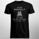 Nie som dokonalý, ale som pokladník a to je takmer to isté - pánske tričko s potlačou