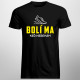 Bolí ma, keď nebehám - pánske tričko s potlačou