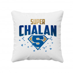 Super chalan - vankúš s potlačou