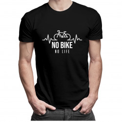 No bike no life - Pánske tričko s potlačou
