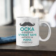 Ocka si nemôžeme vybrať sami - keramický hrnček s potlačou