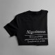 Algoritmus - Pánske tričko s potlačou