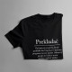 Prekladač - Dámske tričko s potlačou