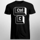 Sada pre otca a syna - Ctrl+C Ctrl+V - tričko s potlačou
