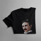 Nikola Tesla - dámske tričko s potlačou