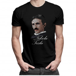 Nikola Tesla - pánske tričko s potlačou