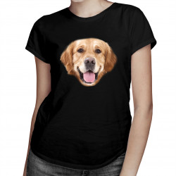 Golden retriever - dámske tričko s potlačou