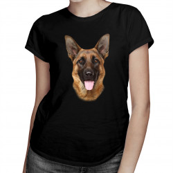 Shepherd dog - dámske tričko s potlačou