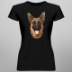 Shepherd dog - dámske tričko s potlačou