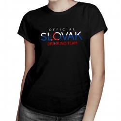 Official slovak drinking team - dámske tričko s potlačou