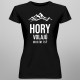 Hory volajú - musím ísť - dámske tričko s potlačou