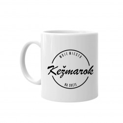 Kežmarok - moje miesto na svete - keramický hrnček s potlačou
