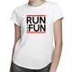 Run For Fun -dámske tričko s potlačou