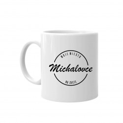 Michalovce - moje miesto na svete - keramický hrnček s potlačou