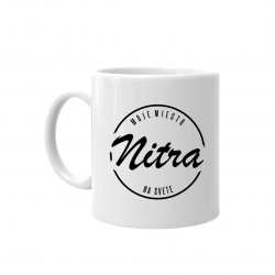 Nitra - moje miesto na svete - keramický hrnček s potlačou