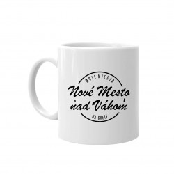 Nové Mesto nad Váhom - moje miesto na svete - keramický hrnček s potlačou