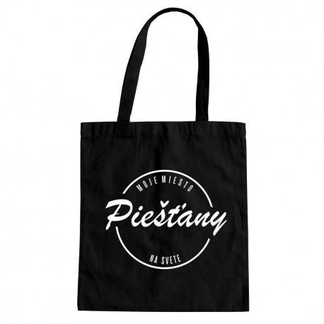 Piešťany - moje miesto na svete - taška s potlačou