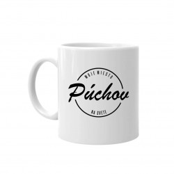 Púchov - moje miesto na svete - keramický hrnček s potlačou