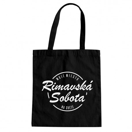 Rimavská Sobota - moje miesto na svete - taška s potlačou