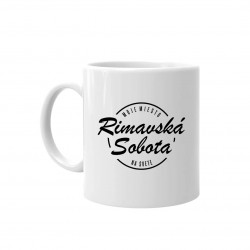 Rimavská Sobota - moje miesto na svete - keramický hrnček s potlačou