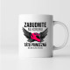 Zabudnite na korunu - táto princezná má na hlave helmu - keramický hrnček s potlačou