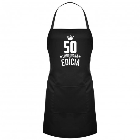 50 rokov Limitovaná edícia - zástera s potlačou