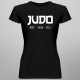 Judo - česť - viera - sila - dámske tričko s potlačou