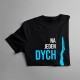 Na jeden dych - freediving - dámske tričko s potlačou