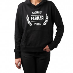 Najlepší farmár v obci - Pánska a dámska mikina s kapucňou