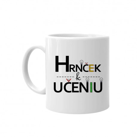 Hrnček k učeniu - keramický hrnček s potlačou