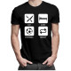 Eat Sleep Football Repeat - pánske tričko s potlačou