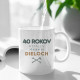 40 rokov a stále v pôvodných dieloch - keramický hrnček s potlačou