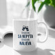Švagor sa nepýta, švagor nalieva - keramický hrnček s potlačou