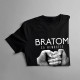 Bratom sa nemusíte narodiť - pánske tričko s potlačou
