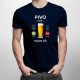 Pivo volá, musím ísť - pánske tričko s potlačou