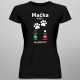 Mačka volá - musím ísť - Dámske tričko s potlačou
