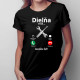 Dielňa volá - musím ísť v2 - Dámske tričko s potlačou