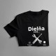 Dielňa volá - musím ísť v2 - Dámske tričko s potlačou