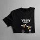 Včely volajú - musím ísť - Pánske tričko s potlačou